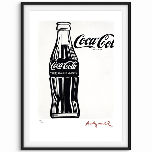 Andy warhol signed cola - andy,