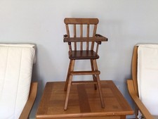 Antique Vintage 26" Tall Oak