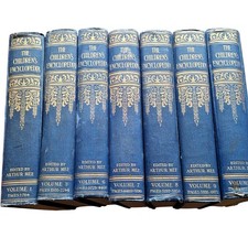 The Children's Encyclopedia Set Edited By Arthur Mee - See Description