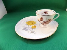 Dorchester Bone China Yellow Rose Tennis Set