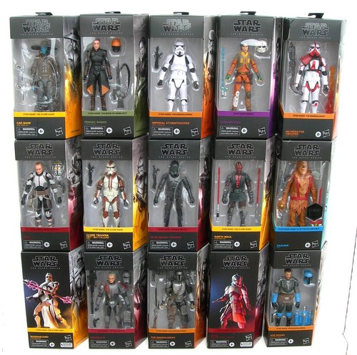 Star wars black series - black,