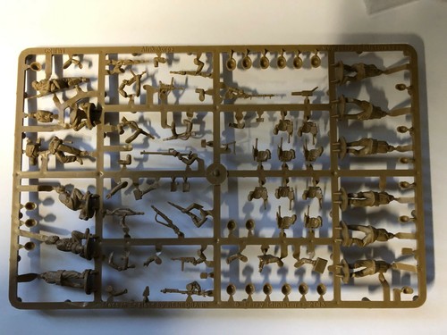 Afrikakorps infantry sprue - afrikakorps,