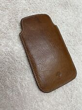 MULBERRY phone slip cover case oak tan small grain leather FAST FREE DELIVERY