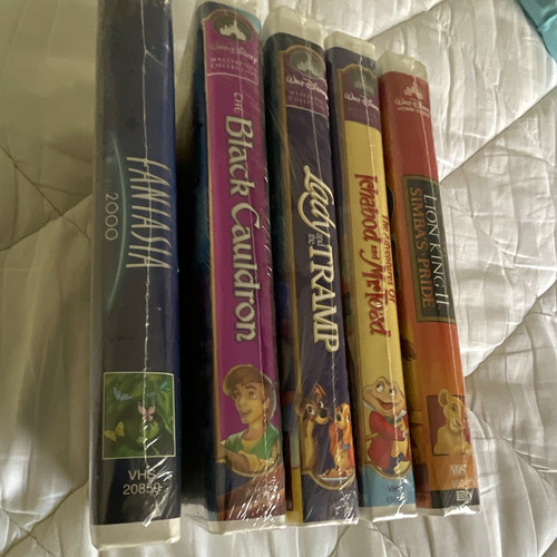 Walt disney home video vhs - disney,