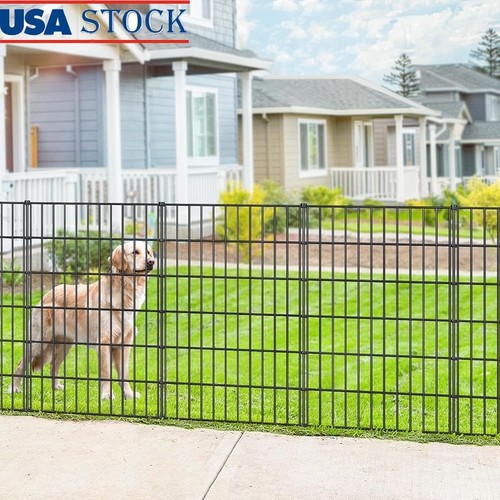 Portable garden dog fence - dog,