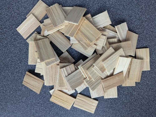 Dolls house wooden roof - dolls,