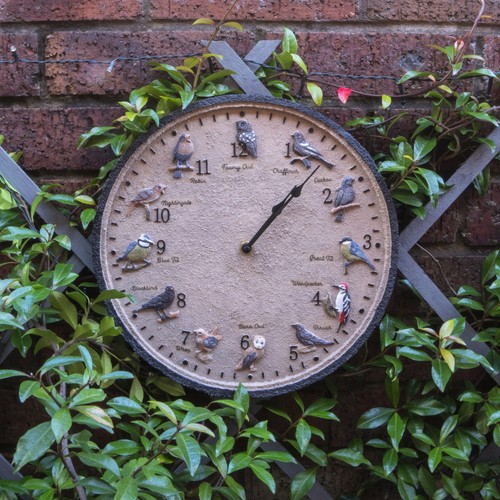 Wall clock garden station wild - garden,