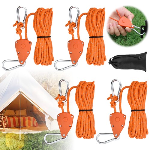 Adjustable camping ratchet - 4x,