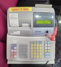 Sharp XE-A303 Cash Register-Twin Roll with Journal Receipt