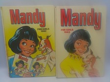Mandy For Girls 1982 and 1983 (Vintage Annuals x 2)