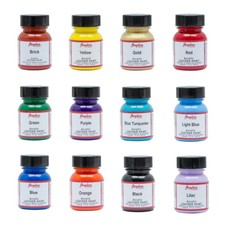 Angelus Acrylic Leather Paint for Sneakers Shoes Bags Trainer Jackets Car - Set1