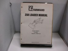 FARMHAND MODEL F258-D LOADER