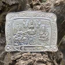 999 Silver Lakshmi Ganesh ji