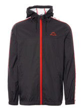 Mens Kappa Black Dawson 222