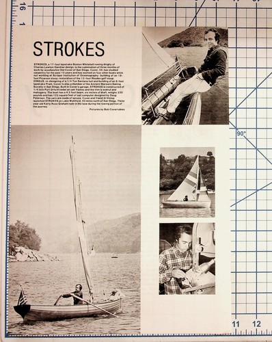 Vintage strokes wooden dinghy - strokes,