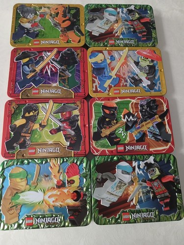 Ninjago empty tins - ninjago,
