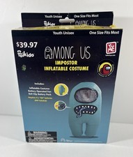 Among Us Inflatable Cyan