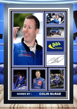399) colin mcrae rally signed