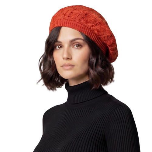 100 cotton crochet beret for - 100%,