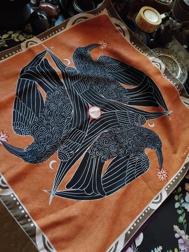 Altar cloth crow soft silky - cloth,