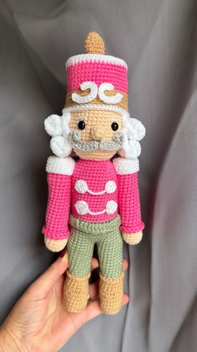 Nutcracker christmas crochet - nutcracker,