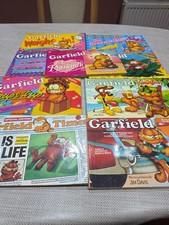 9 x Garfield Comic Book Bundle Vintage 1980s Jim Davis Retro