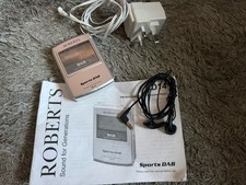 Roberts Sports DAB RD 14 DAB  FM  RDS Pocket Radio with Roberts earphones Tested