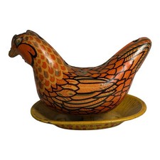 Vintage Wyandotte Chicken Egg