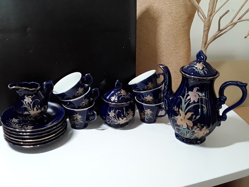 Japanese porcelain coffee - porcelain, set