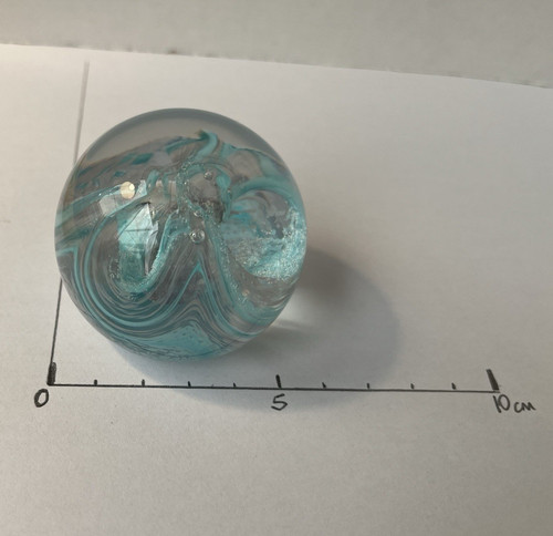 Sunderland glass paperweight - sunderland,