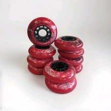 Razors 'Pure' 72mm Inline Roller Blade Wheels 82A. NEW