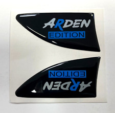 ARDEN EDITION Corsa Indicator - Repeater Stickers - GLOSS DOMED GEL - Vauxhall
