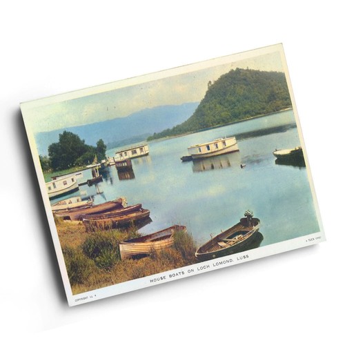 Print vintage scotland - a6,