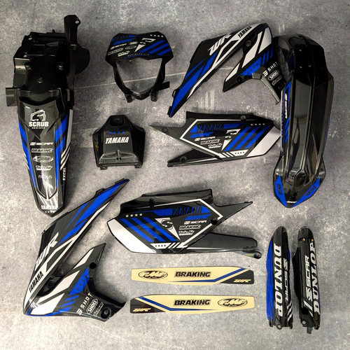 Plastics graphics yamaha - plastics, +