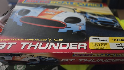 Micro scalextric thunder - scalextric, gt-thunder