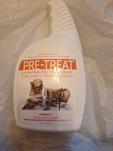 Kirby shampoo pre treatment - kirby,