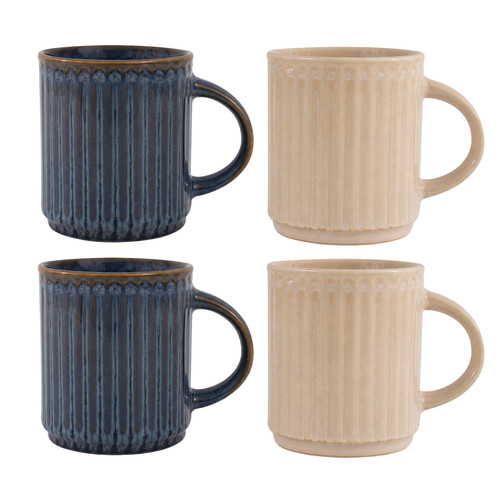 Set reactive glaze - 4,