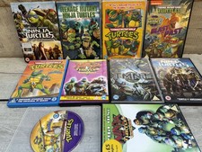 10 Teenage Mutant Ninja Turtles DVDs Movie Anime Classics Donatello Mega Disc 14