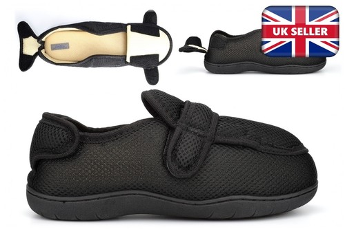 Mens wide fit slippers - mens,