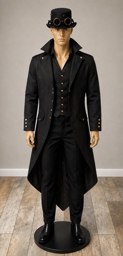 Steampunk victorian tailcoat - victorian,