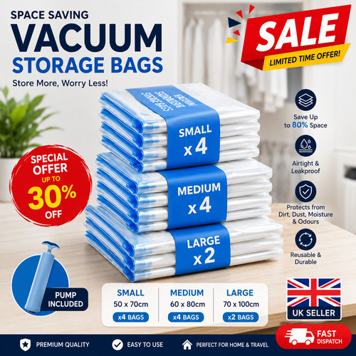 Vacuum storage compression - vacuum,