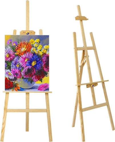 5ft large wooden easel display - large,