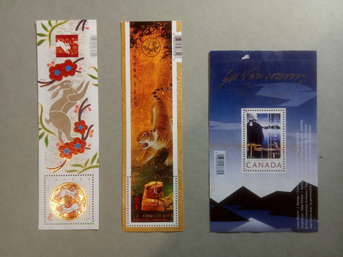 Canadian souvenir stamps