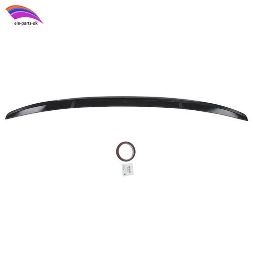 Rear gloss black boot lip - rear,