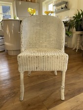 Lloyd Loom Chair, White