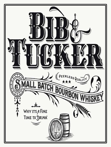 Bib tucker whiskey retro - &,