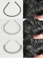 Black Metal Sports Hairband