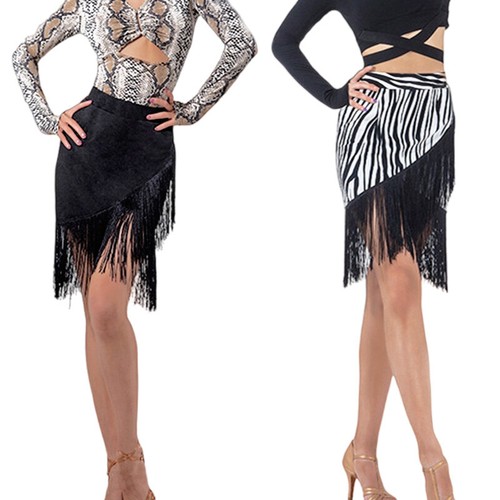Women latin salsa fringe - latin,