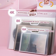A4 A3 A2 Art Portfolio Clear