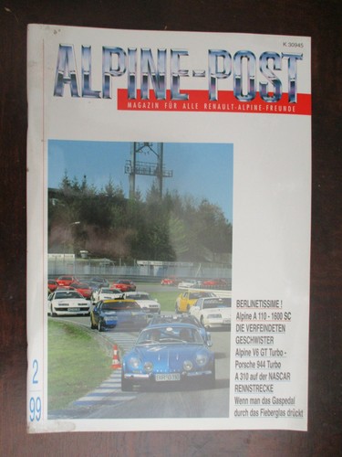 Alpine post 1999 magazine - alpine,